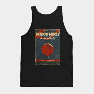 COVER SPORT - DETROIT MERCY BASKETBALL EST 1905 Tank Top